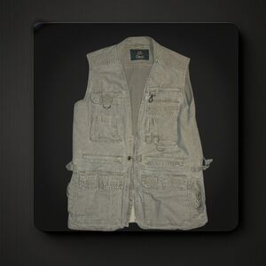 Orvis Men's Light Gray Utility Vest